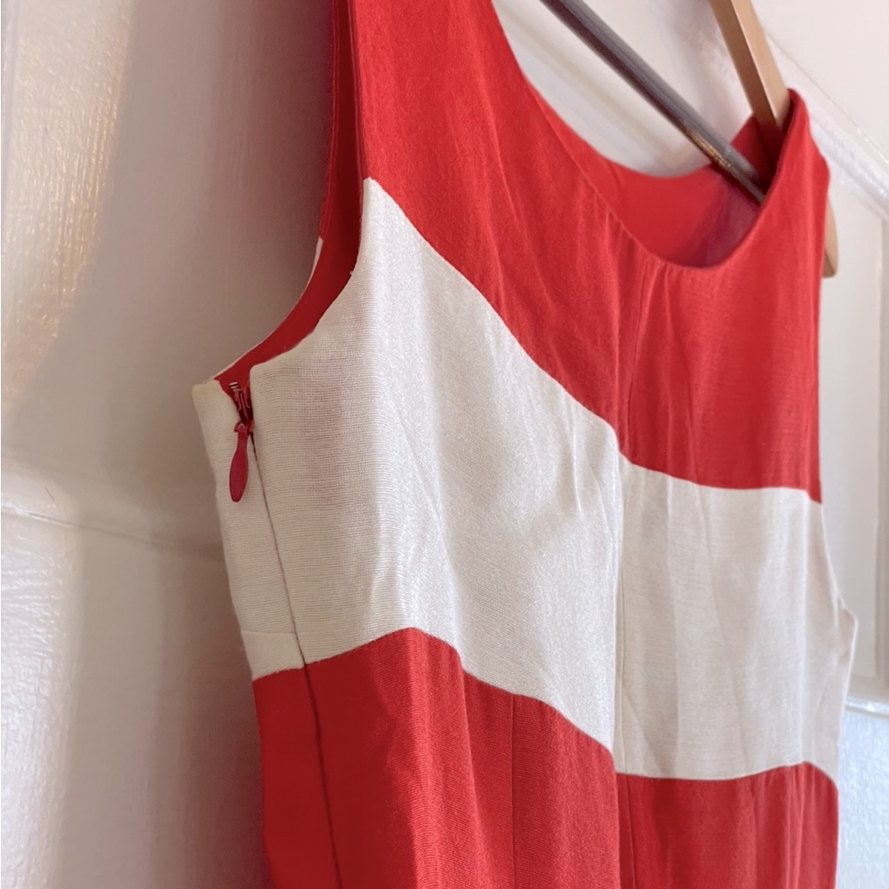 KATE SPADE Gayle Color Block Silk Blend Fit & Flare Dress - Women’s Size 4 - Picture 3 of 9